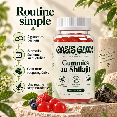 Gummies au Shilajit – Énergie & Vitalité