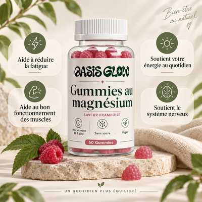 Gummies au Magnésium – Énergie & Équilibre