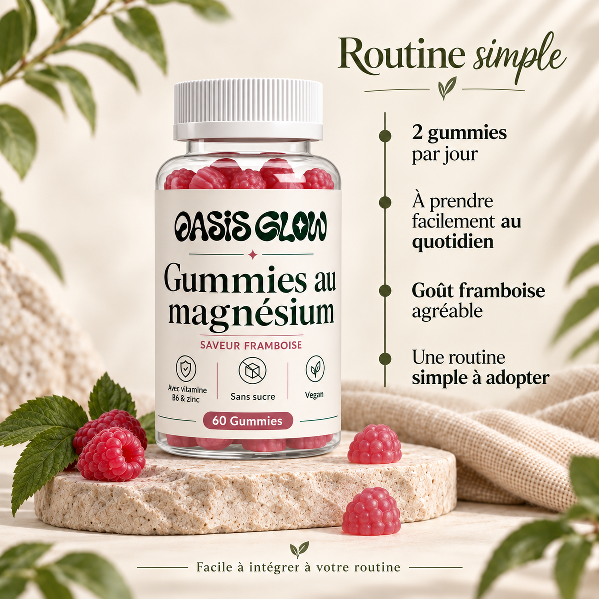 Gummies au Magnésium – Énergie & Équilibre