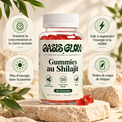 Gummies au Shilajit – Énergie & Vitalité